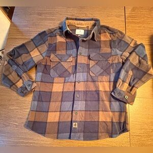 Men's Legendary Whitetails Navigator Fleece Button Up Shirt Jacket- Large-EUC